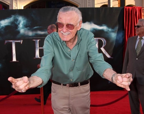 Stan Lee na premiere de Thor (2011)