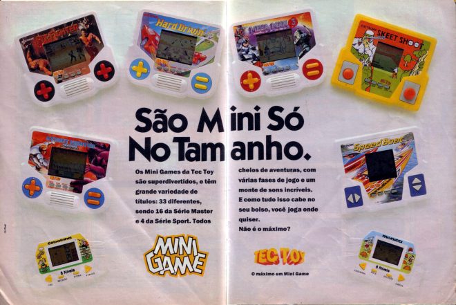 Antigo Mini Game Tec Toy Anos 80 -Eletronic FUTEBOL 