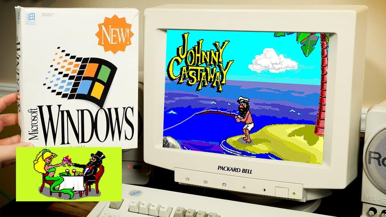 A fascinante história do Johnny Castaway: o screensaver que marcou época